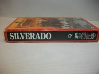 Silverado classic western VHS movie tape Kevin Kline, Danny Glover