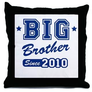 Big Brother Team 2010 Throw Pillow  Big Brother Team 2010  Big
