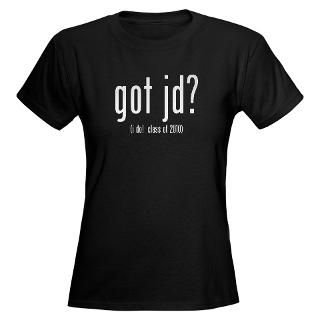 got jd? (i do class of 2010) Womens Dark T Shirt