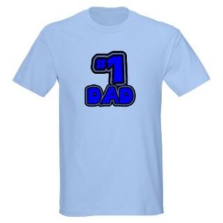 Dad T shirts  Number one Dad Ash Grey T Shirt
