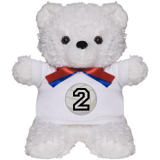 Volleyball Player Number 2 Teddy Bear for $18.00
