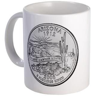 2008 Arizona State Quarter Mug
