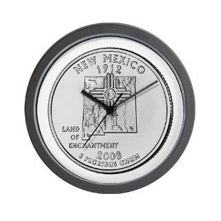 2008 New Mexico State Quarter Wall Clock for $18.00