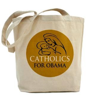 Catholics for Obama 2008 Tote Bag for $15.00