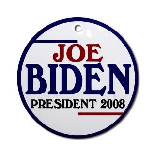 Joe Biden 2008 Christmas Ornament  Joe Biden for President in 2008