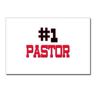 Number 1 PASTOR Postcards (Package of 8) for $9.50