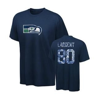 Youth 8 20 Seattle Seahawks Blue Reebok Name and Number T Shirt