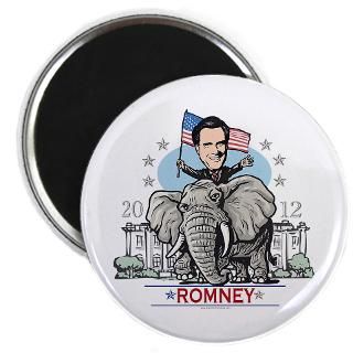 Romney GOP Elephant Magnet for $4.50