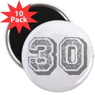 30 Number Thirty Years Old Birthday T shirts Gifts