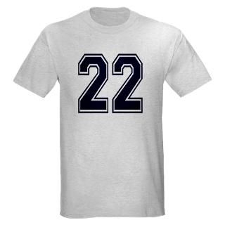 22 T shirts  NUMBER 22 FRONT Light T Shirt