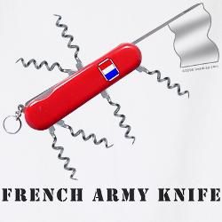 French Army Knife BBQ Apron