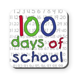 100daysnumbers png square coaster $ 6 99