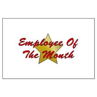 size 23 3 x 11 9 view larger employee of the month large poster it s