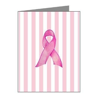 Art Gifts > Art Note Cards > Pink Ribbon Note Cards (Pk of 10)