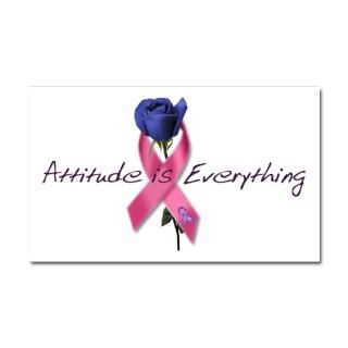 Awareness Car Accessories  Pink Ribbon   Attitude Car Magnet 20 x 12