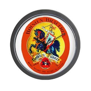 Germany Beer Label 15 Wall Clock for $18.00