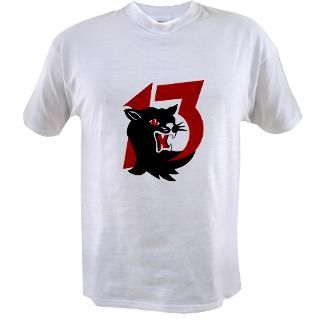 Lucky 13 Black Cat Value T shirt