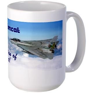 Aircraft Gifts  Aircraft Drinkware  F 14 Tomcat Mug