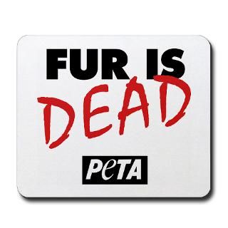 fur is dead mousepad mousepad $ 13 99
