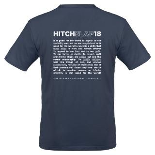 Christopher Hitchens Hitchslap 18 Blue T Shirt T Shirt by hitchslap