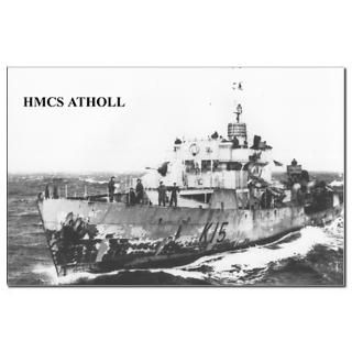 HMCS ATHOLL Photo Poster 17 x 11