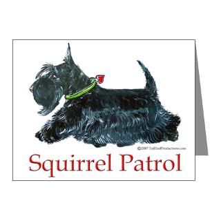 Gifts  Breeds Note Cards  Squirrel Patrol Note Cards (Pk of 20