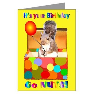 Birthday Greeting Cards  Squirrel Birthday Greeting Cards (Pk of 20