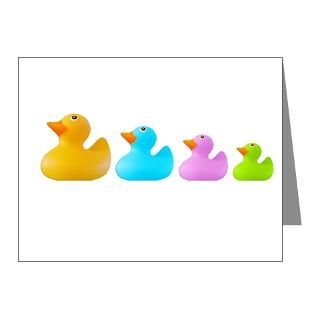Gifts  Animals Note Cards  Rubber duck toy Note Cards (Pk of 20