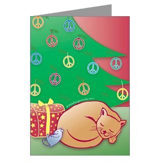 Greeting Cards > Holiday Cat & Mouse Greeting Cards (Pk of 20