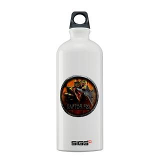Force Gifts  Air Force Drinkware  F 22 RAPTOR Sigg Water Bottle
