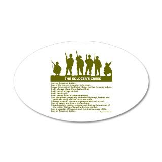 10Th Mountain Gifts  10Th Mountain Wall Decals  SOLDIERS CREED