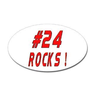 24 Rocks Oval Decal for $4.25