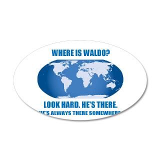  Find Him Wall Decals  Wheres Waldo 38.5 x 24.5 Oval Wall Peel