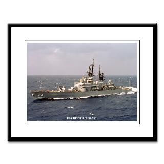 Framed Print  USS REEVES (DLG 24) STORE  USS REEVES (DLG 24) STORE