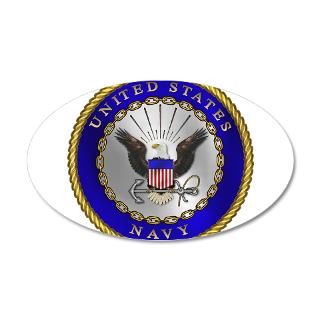 Gifts  Emblem Wall Decals  US NAVY 38.5 x 24.5 Oval Wall Peel