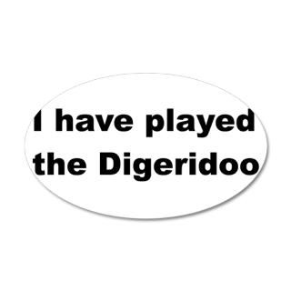  Digeridoo Wall Decals  Digeridoo 38.5 x 24.5 Oval Wall Peel