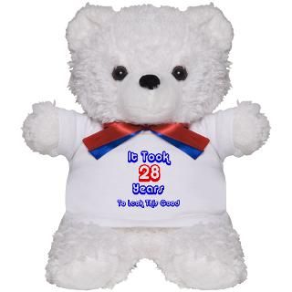 28 Years Old Gifts > 28 Years Old Teddy Bears > 28th Birthday Teddy