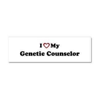 Career Gifts  Career Wall Decals  I Love My Genetic Counselor