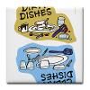 Clean Dishes/Dirty Dishes Magnet by MegaShark