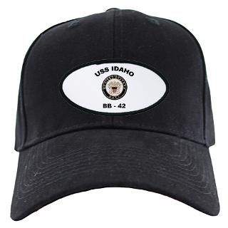 uss idaho bb 42 baseball hat