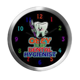 Dentist Dental Hygienist Modern Wall Clock for $42.50