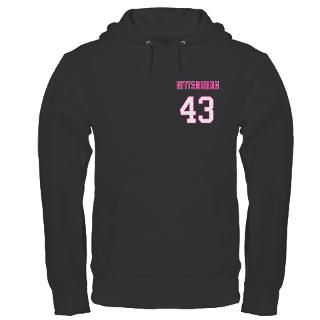 2010 Champions Sweatshirts & Hoodies  Hittsburgh Pink 43 Hoodie