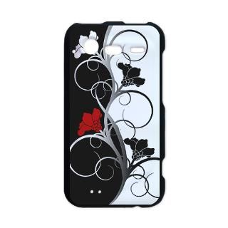 Abstract Gifts  Abstract Android Cases  Black/White Flowers