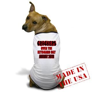 August Gifts  August Pet Apparel  Crackers Dog T Shirt