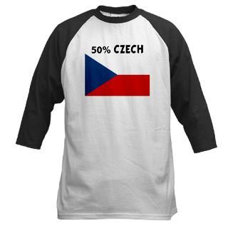 50 Percent Czech Gifts  50 Percent Czech Long Sleeve Ts