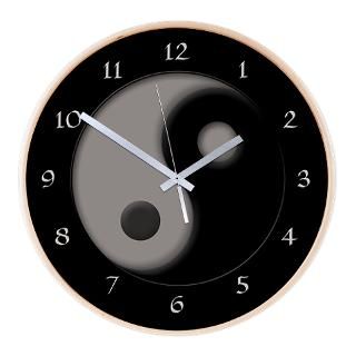 Yin Yang Wall Clock for $54.50