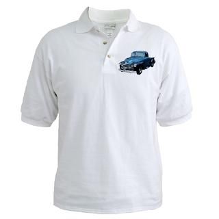 1953 Polos  53 Chevrolet Pickup Truck Golf Shirt