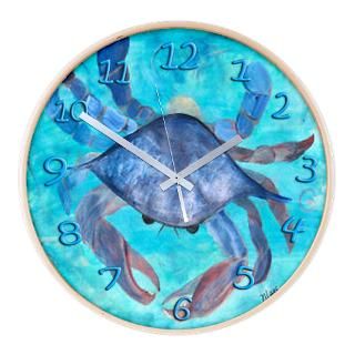 Blue Crab Wall Clock for $54.50