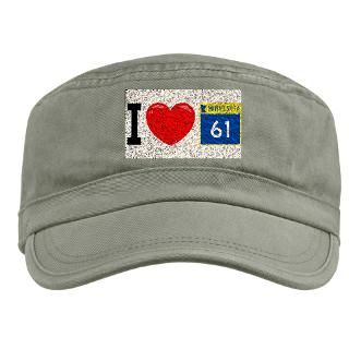 Love Highway 61 Military Cap