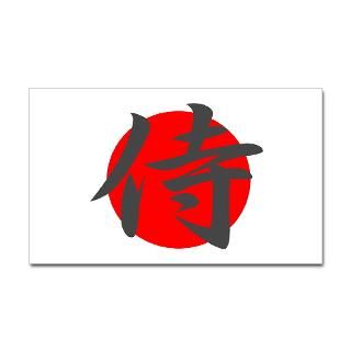 Samurai Japan Rectangle Sticker by samurai_japan